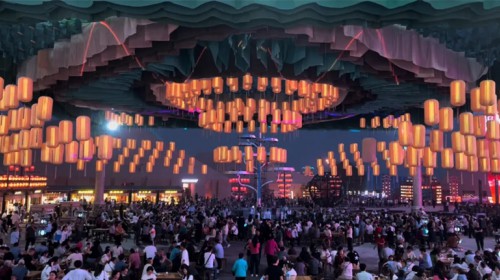 乐动敦煌-上元市集燃灯祈福仪式盛大举行！